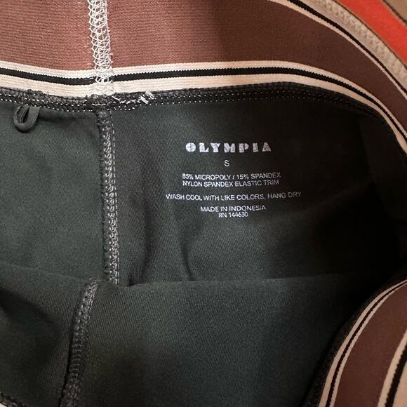 Not For Sale-Olympia Athletic Pants WMNS S Black Striped Comfort Waistband - Picture 5 of 8